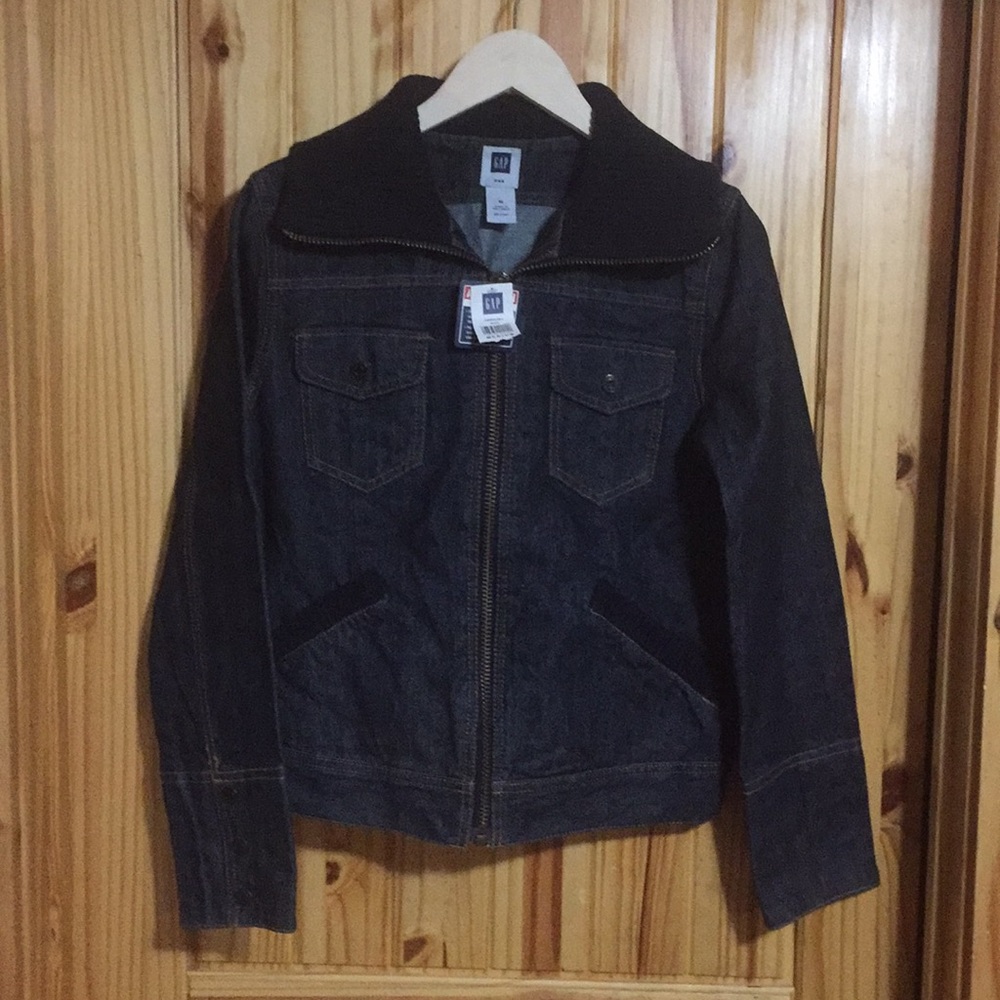 NWT Gap Jean jacket dark wash